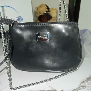 Nine & Co. Black Wristlet